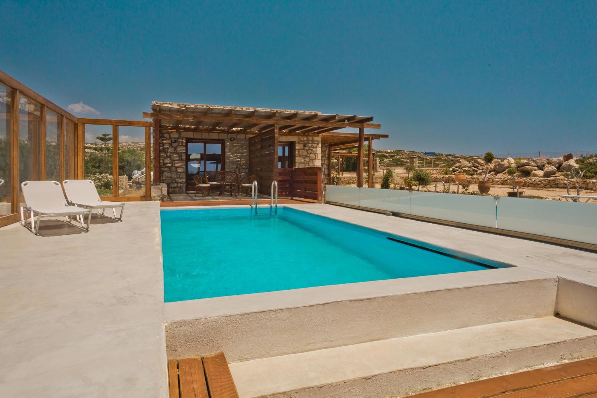 Michaliou Kipos Luxury Villas Afiartis Extérieur photo